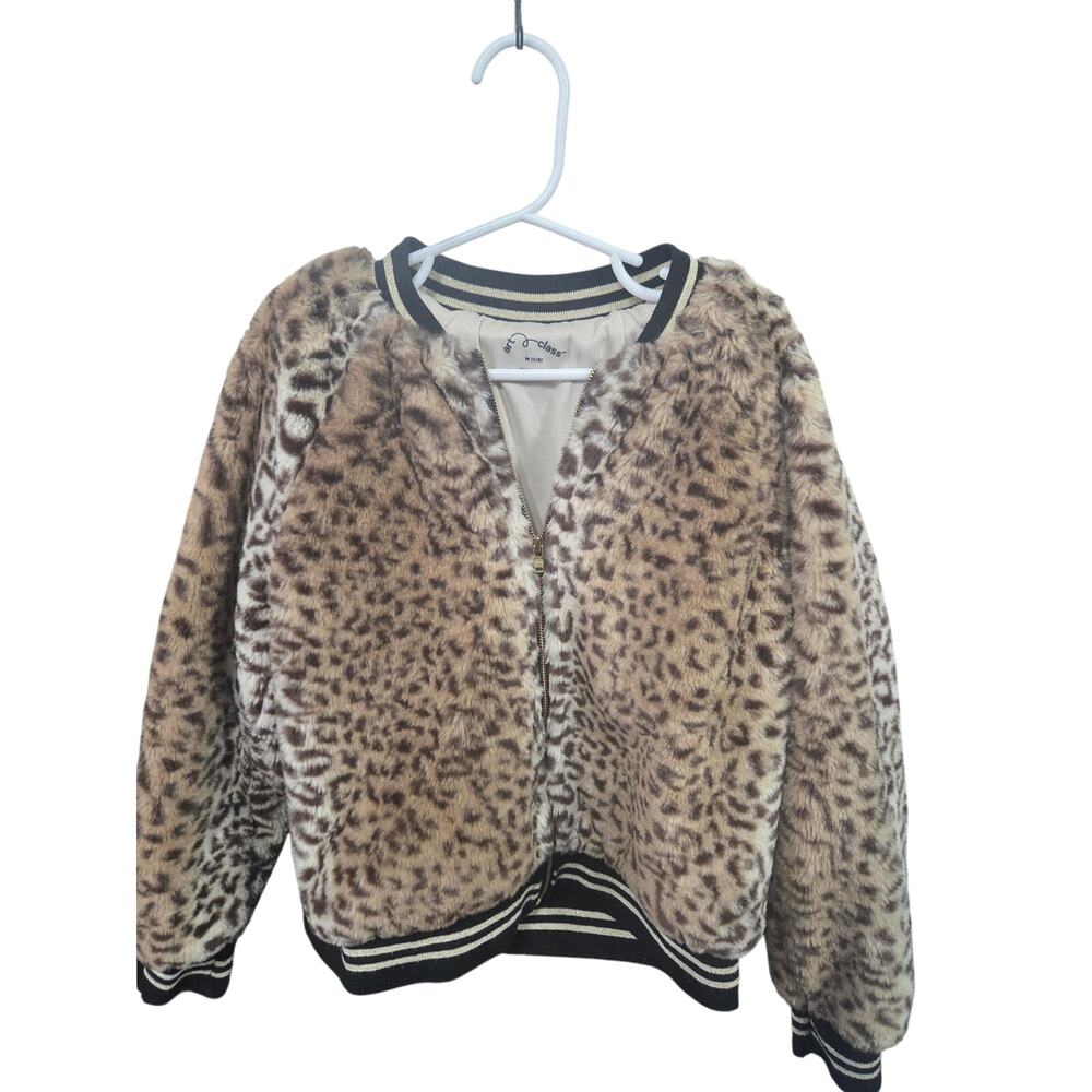 Cheetah Print Fur Coat - Art Class - M (7/8)